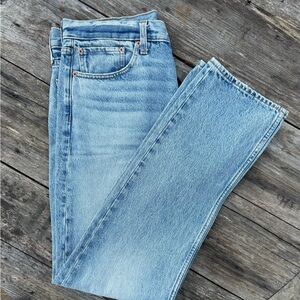 NWOT Alex Mill Button Fly Straight Leg Jeans. Men’s 34x32. MSRP $225